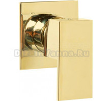 Смеситель Cezares Unika DIM-03/24 С ВНУТРЕННЕЙ ЧАСТЬЮ, для душа, золото