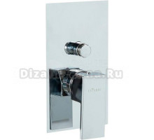 Смеситель Cezares Unika VDIM-01 С ВНУТРЕННЕЙ ЧАСТЬЮ, для душа, хром