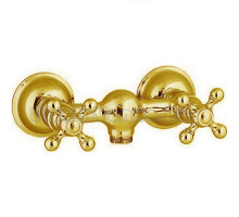 Смеситель Cisal Arcana двухвентильный настенный для душа, золото