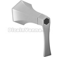 Запорный вентиль Cisal Cherie CF0033106T, цвет хром/черный