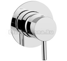 Встраиваемый однорычажный смеситель Cisal Less New для душа, цвет хром