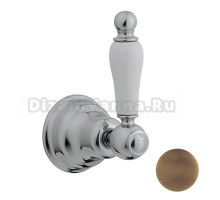 Запорный вентиль Cisal Arcana Toscana 1/2 F на холодную воду, цвет бронза