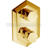 Встраиваемый термостатический смеситель Cisal Cherie CE00930024 для душа, цвет золото