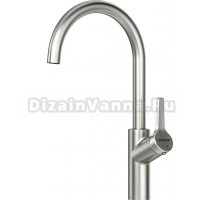 Смеситель Damixa Eclipse DX310720400 для кухонной мойки, никель