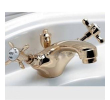 Смеситель Devon&Devon Antique ADA10OT для раковины, светлое золото