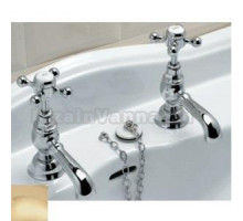 Краны Devon&Devon Victorian IBV540OT для раковины, светлое золото