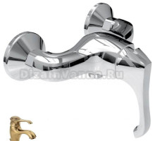 Смеситель для душа Emmevi Ares 76002BR, бронза