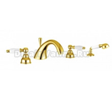 Смеситель для ванны Emmevi Deco Ceramic 121120OR, золото