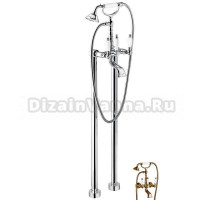 Смеситель для ванны и душа Emmevi Deco Ceramic 12161128BR, бронза