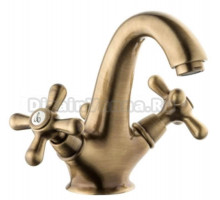 Смеситель для раковины Emmevi Deco Classic 12013BR, бронза