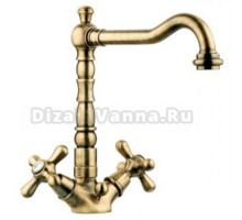 Смеситель для раковины Emmevi Deco Old 12613BR, бронза