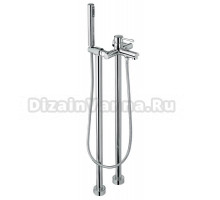 Смеситель для ванны и душа Emmevi Eden 7100128CR, хром
