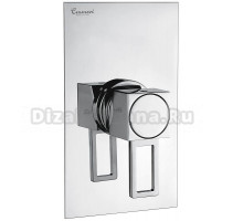 Смеситель для душа Emmevi Gea 26009LACR, хром