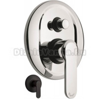 Смеситель для душа Emmevi Nefer 77019NCA, черный карбон