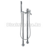 Смеситель для ванны и душа Emmevi Piper 4500128CR, хром