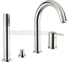 Смеситель для ванны и душа Emmevi Piper 45120CR, хром