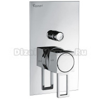 Смеситель для душа Emmevi Siris 47019LACR, хром