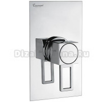 Смеситель для душа Emmevi Siris 47009LACR, хром