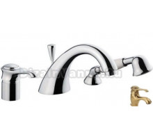 Смеситель для ванны и душа Emmevi Tiffany 60120BR, бронза