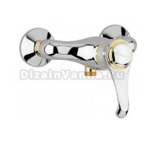 Смеситель для душа Emmevi Tiffany 6002CO, хром/золото