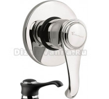 Смеситель для душа Emmevi Tiffany 6009NC, черный/хром