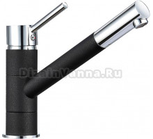 Смеситель Granula GR-0010 для кухонной мойки, шварц
