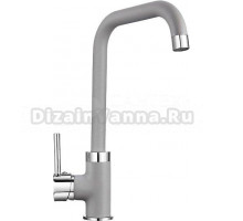 Смеситель Granula GR-0041 для кухонной мойки, алюминиум
