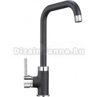 Смеситель Granula GR-0041 для кухонной мойки, шварц