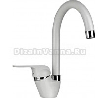 Смеситель Granula GR-1024 для кухонной мойки, алюминиум