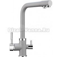 Смеситель Granula GR-2015 для кухонной мойки, алюминиум