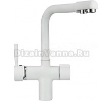 Смеситель Granula GR-2088 для кухонной мойки, арктик