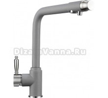 Смеситель Granula GR-2301 для кухонной мойки, алюминиум