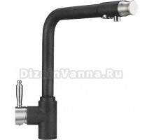Смеситель Granula GR-2301 для кухонной мойки, графит