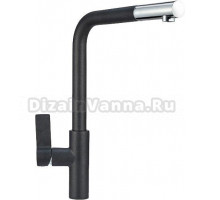 Смеситель Granula GR-2501 для кухонной мойки, шварц