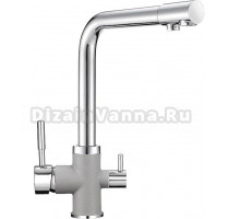 Смеситель Granula GR-3015 для кухонной мойки, алюминиум