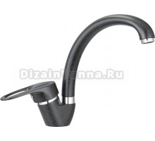 Смеситель Granula ST-03 для кухонной мойки, черный