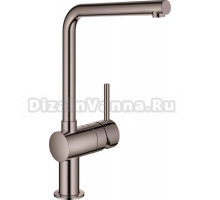 Смеситель Grohe Minta 31375A00 для кухонной мойки, темный графит