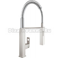 Смеситель Grohe Eurocube 31395DC0 для кухонной мойки, суперсталь