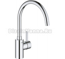 Смеситель Grohe Eurosmart Cosmopolitan 3284320E для кухонной мойки, хром