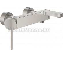 Смеситель Grohe Plus 33553DC3 для ванны с душем, суперсталь