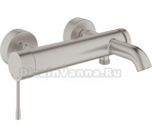 Смеситель Grohe Essence New 33624DC1 для ванны с душем, суперсталь