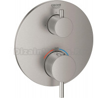 Термостат Grohe Atrio 24134DC3 для душа, суперсталь