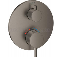 Термостат Grohe Atrio 24138AL3 для ванны с душем, темный графит