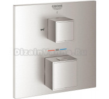 Термостат Grohe Grohtherm Cube 24155DC0 для ванны с душем, суперсталь
