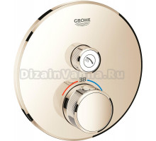 Термостат Grohe Grohtherm SmartControl 29118BE0 для душа, никель