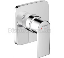 Смеситель Hansgrohe Vernis Shape 71658000 для душа, хром