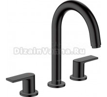 Смеситель Hansgrohe Vernis Shape 71563670 для раковины, черный