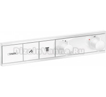 Термостат Hansgrohe RainSelect 15380700 для душа, белый матовый