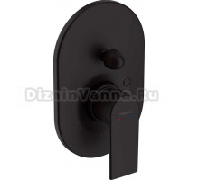 Смеситель Hansgrohe Vernis Shape 71458670 для ванны с душем, черный