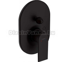 Смеситель Hansgrohe Vernis Blend 71449670 для ванны с душем, черный